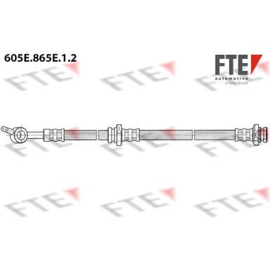 FTE | Bremsschlauch | 9240807