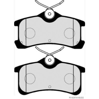 Herth+Buss Jakoparts | Bremsbelagsatz, Scheibenbremse | J3612026
