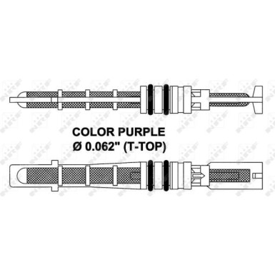 NRF | Expansionsventil, Klimaanlage | 38206