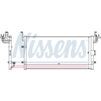 Nissens | Kondensator, Klimaanlage | 94447