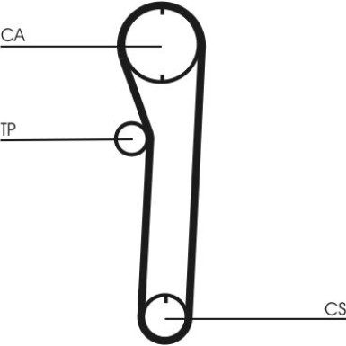 ContiTech | Zahnriemen | CT669