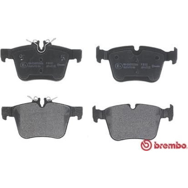 Brembo | Bremsbelagsatz, Scheibenbremse | P 50 122