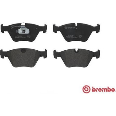 Brembo | Bremsbelagsatz, Scheibenbremse | P 06 042