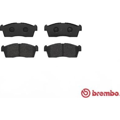 Brembo | Bremsbelagsatz, Scheibenbremse | P 54 049