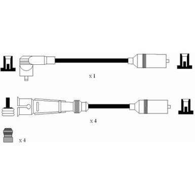 NGK | Zündleitungssatz | 0510