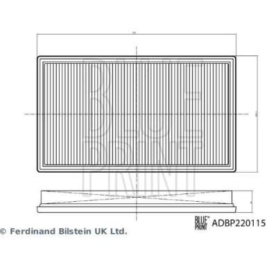 Blue Print | Luftfilter | ADBP220115