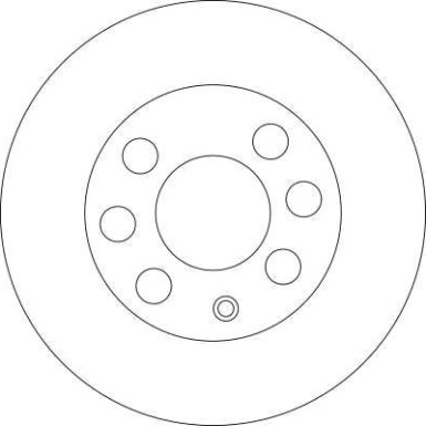 TRW | Bremsscheibe | DF4439