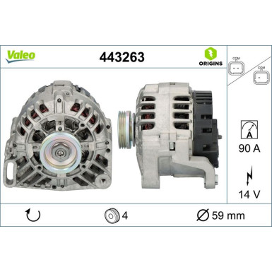 Valeo | Generator | 443263