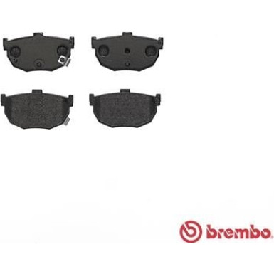 Brembo | Bremsbelagsatz, Scheibenbremse | P 30 003