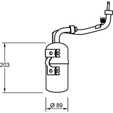 Mahle | Trockner, Klimaanlage | AD 277 000S