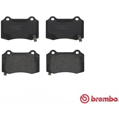 Brembo | Bremsbelagsatz, Scheibenbremse | P 11 024