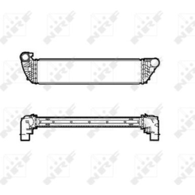 NRF | Ladeluftkühler | 30859