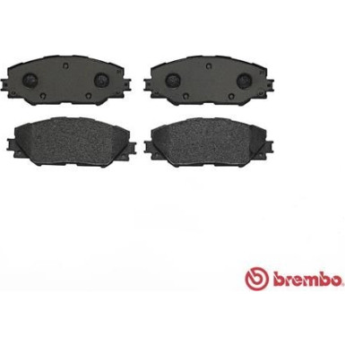 Brembo | Bremsbelagsatz, Scheibenbremse | P 83 071