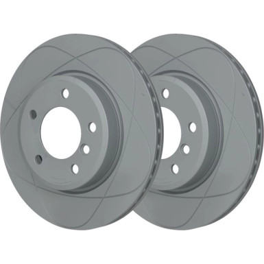 ATE PowerDisc 24.0322-0160.1 Bremsscheibe Ø300mm 5x120,0, Belüftet, beschichtet, hochgekohlt