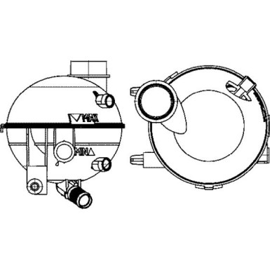 Mahle | Ausgleichsbehälter, Kühlmittel | CRT 18 000S