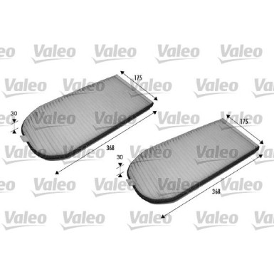 Valeo | Filter, Innenraumluft | 698838