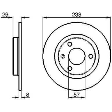 BOSCH | Bremsscheibe | 0 986 478 246