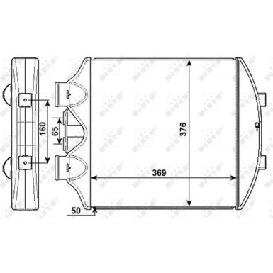 NRF | Ladeluftkühler | 30236