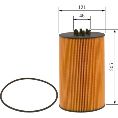 BOSCH F 026 407 051 Ölfilter