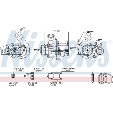 Nissens | Lader, Aufladung | 93252