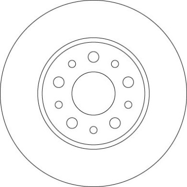 TRW | Bremsscheibe | DF6228