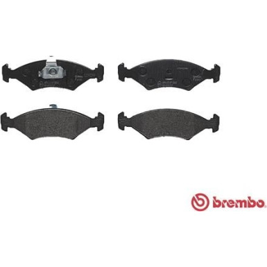 Brembo | Bremsbelagsatz, Scheibenbremse | P 24 043