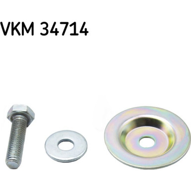 SKF | Umlenk-/Führungsrolle, Keilrippenriemen | VKM 34714