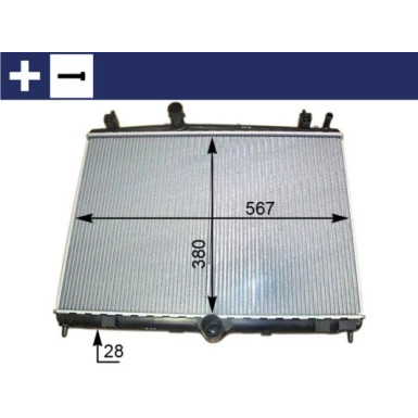 Mahle | Kühler, Motorkühlung | CR 2113 000S