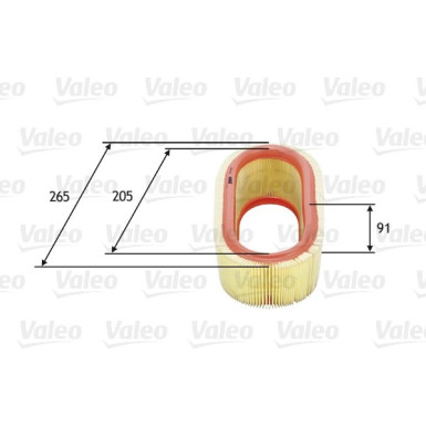 Valeo | Luftfilter | 585647