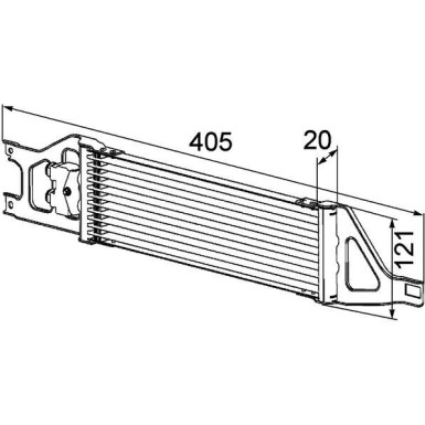 Mahle | Ölkühler, Automatikgetriebe | CLC 57 000P