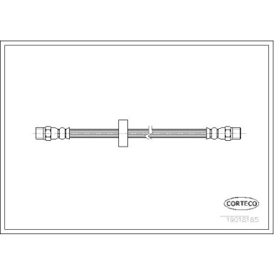 Corteco | Bremsschlauch | 19018185