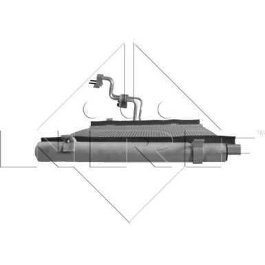 NRF | Kondensator, Klimaanlage | 350009