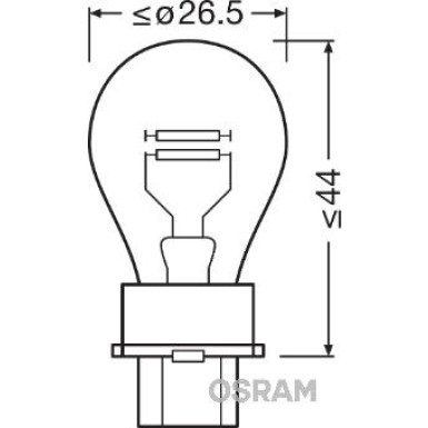 Osram | Glühlampe, Blinkleuchte | 3157