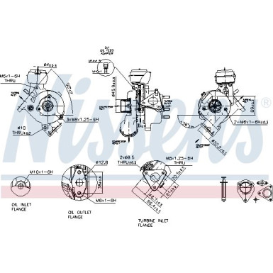 Nissens | Lader, Aufladung | 93200