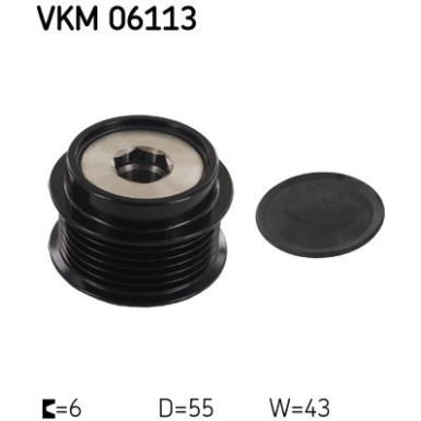 SKF | Generatorfreilauf | VKM 06113