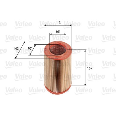 Valeo | Luftfilter | 585623