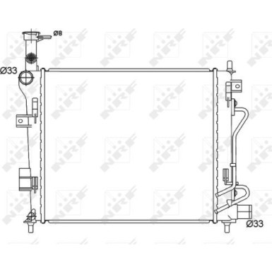 NRF | Kühler, Motorkühlung | 53147