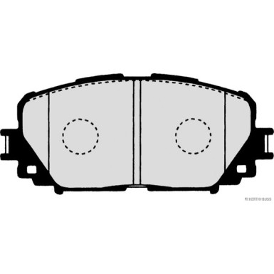 Herth+Buss Jakoparts | Bremsbelagsatz, Scheibenbremse | J3602127