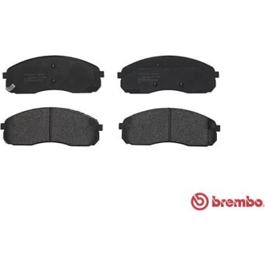 Brembo | Bremsbelagsatz, Scheibenbremse | P 30 058