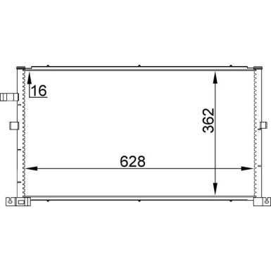 Mahle | Kondensator, Klimaanlage | AC 296 001S