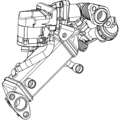 Mahle | Kühler, Abgasrückführung | CE 11 000P