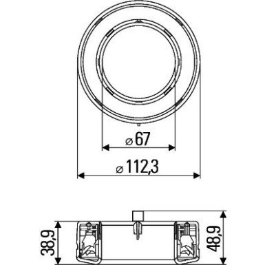 Hella | Heckleuchte | 2SB 009 362-301