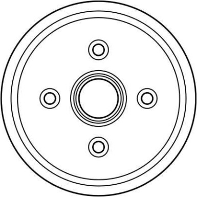 TRW | Bremstrommel | DB4296