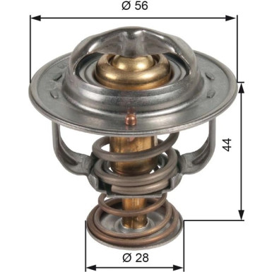 Gates | Thermostat, Kühlmittel | TH48982G1