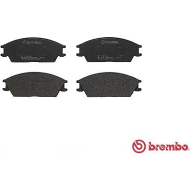 Brembo | Bremsbelagsatz, Scheibenbremse | P 30 001