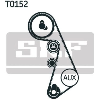 SKF | Zahnriemensatz | VKMA 01008