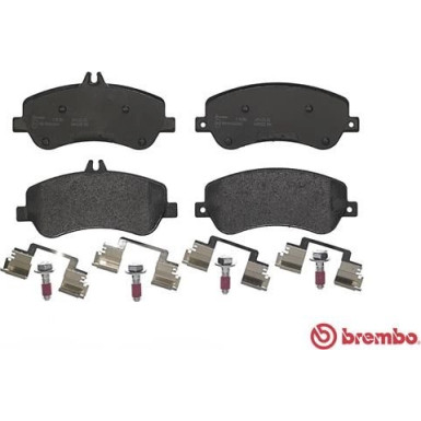 Brembo | Bremsbelagsatz, Scheibenbremse | P 50 086