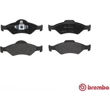 Brembo | Bremsbelagsatz, Scheibenbremse | P 24 054