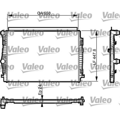 Valeo | Kühler, Motorkühlung | 735559