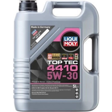 LIQUI MOLY 21398 Top Tec 4410 5W-30 Motoröl für Renault, 5L